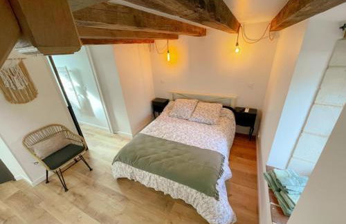 Cosy Gîte à Azay-le-Rideau avec Wifi, Clim, tout inclus, idéal pour 2 adultes et 2 enfants, proche châteaux - FR-1-381-567 - Foto 13