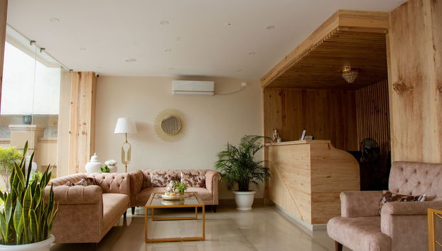 Sala de estar do lobby