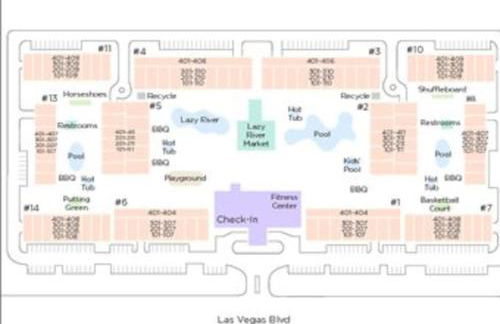 Beautiful Resort amenities enjoyed with this 1BD resort condo on South Las Vegas Blvd - Foto 16