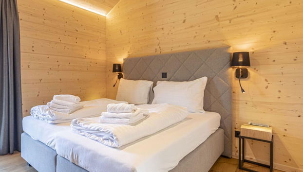 Superior Chalet With hot tub - Foto 4, Habitación