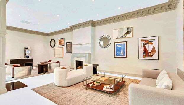 Sitzecke in der Lobby