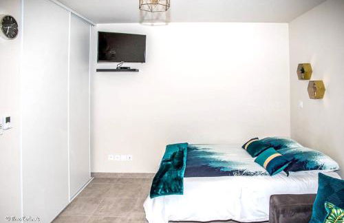 Studio confortable à Abondant, 30 m² avec jardin équipé - Foto 7