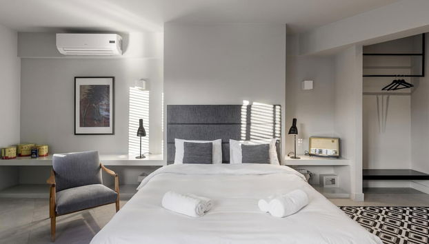 Fantastic Central Athens Suite with shared Rooftop Deck - Foto 2, Habitación