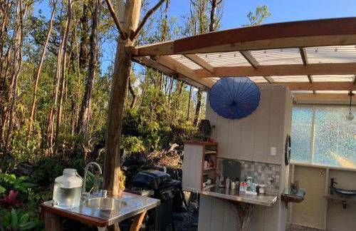 Exotic Garden cottage at amazing volcano fissure - Foto 11