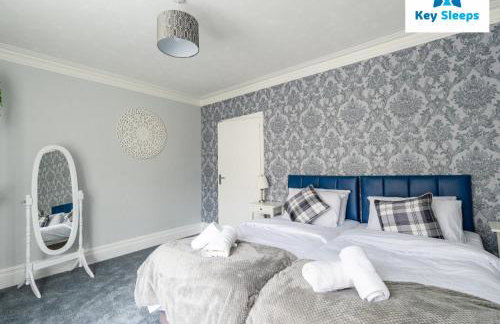 NEW Four Bedroom House By Keysleeps Short Lets Workington Contractor Leisure Beach Location Lake District - Foto 16