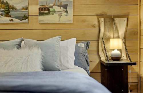 Impressive Log Cabin with Fireplace, Fire Pit and Hot-tub in Unionville, Indiana - Foto 25