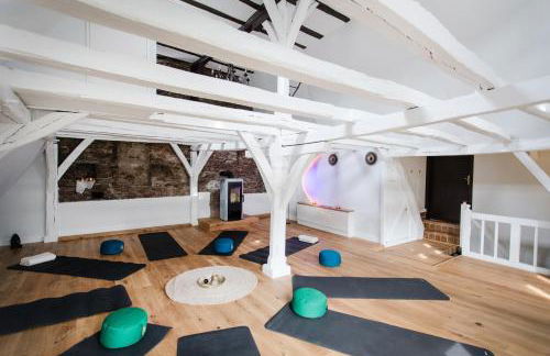 Seminarhaus Heim Retreat, Fachwerkhaus von 1451, Yoga, Naturgarten für 10 Personen - Foto 2