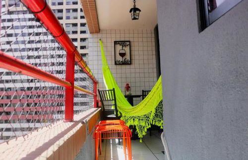 Apartamento com Varanda vista mar, Max 4 Pessoas - Foto 44