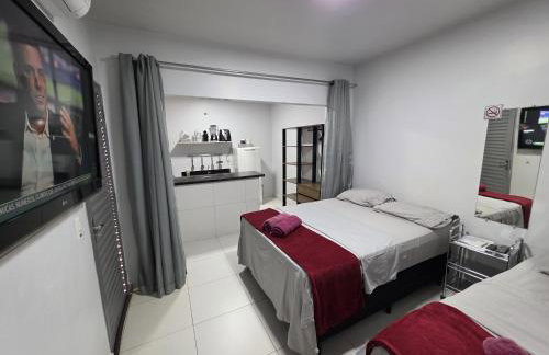 Suíte2 Privativa Climatizada Mobiliada com Garagem e Wi-Fi - Foto 6