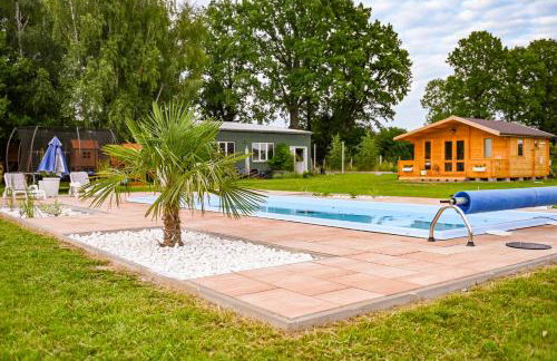 Nowy domek z podgrzewanym basenem na wyłączność - Foto 23