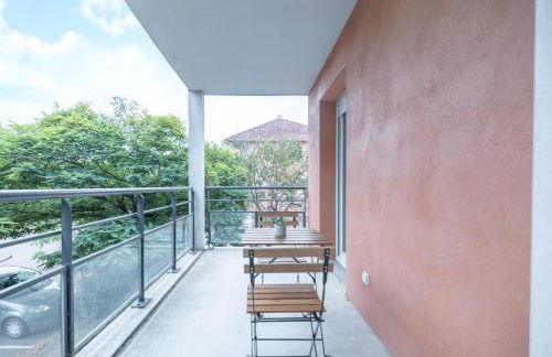 Le Rev'touch-Airbus - Apt 1 chambre avec balcon et parking gratuit - Photo 5