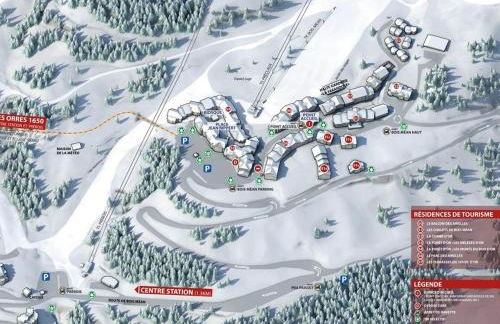 Charmant 2 pièces pour 6 avec piscine, jacuzzi et sauna - Les Orres - FR-1-322-373 - Foto 11