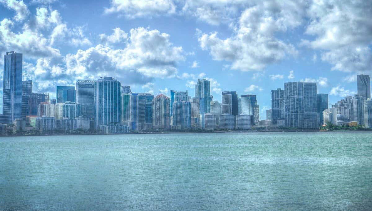 Vista panorámica de Miami