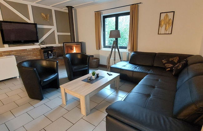 Rustic Holiday Home with Sauna & Hot Tub in Wooded Area - Photo 12