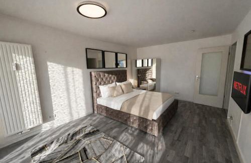 Modernes Apartment mit Balkon & Smart TV bei Hamburg - Foto 6