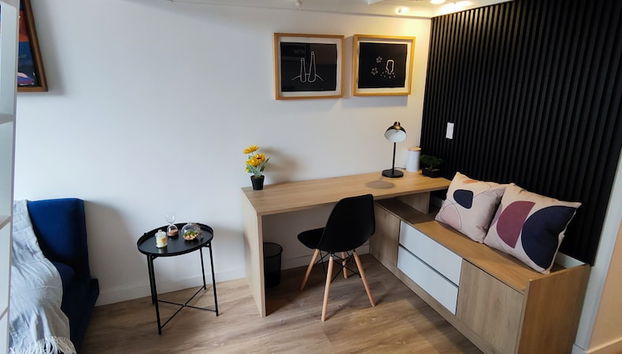 Zona de estar del vestíbulo