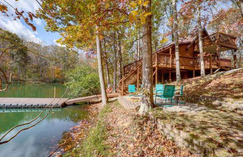 Hocking Hills Lake Gem with Hot Tub, Dock, 100 Acres - Foto 30