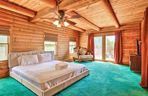 Stunning Log Cabin with Great Views, Firepit, Deck near Twain Hart - Foto 13
