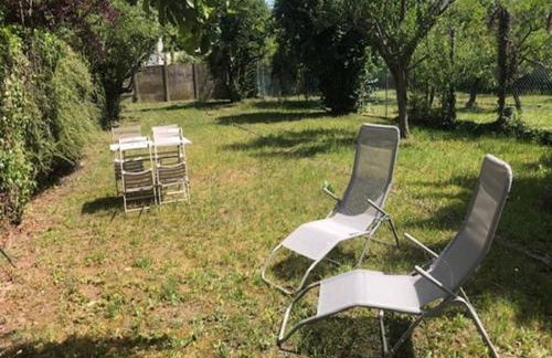 Loft 2 personnes Climatisé parking privé jardin - Foto 15