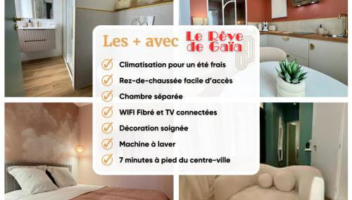 "Le rêve de Gaïa" Wifi, parking gratuit dans la rue - Foto 2