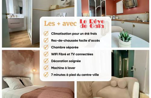 "Le rêve de Gaïa" Wifi, parking gratuit dans la rue - Foto 2