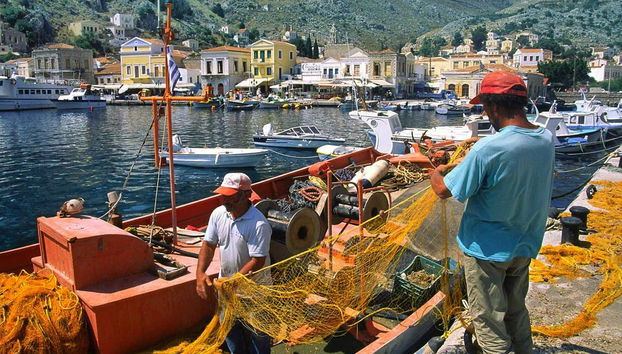Fishermen on Symi