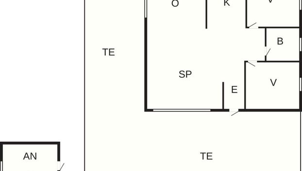 7 Person Holiday Home in Hadsund - Foto 2, Plano