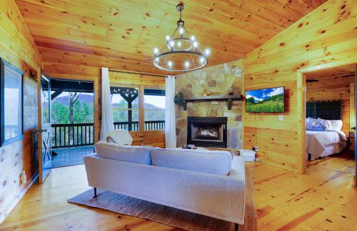 Quiet Ellijay Cabin 2 Master Ensuites, Stunning Views, Hot Tub, Dogs Welcome - Foto 69