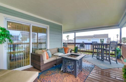 Less Than half Mi to Beach! Hot Tub Haven in Galveston - Foto 22