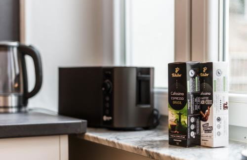 Hochwertige Altbauwohnung im modernen Stil in Wiesbaden - Küche - Terrasse - WLAN - Zentral - Foto 4