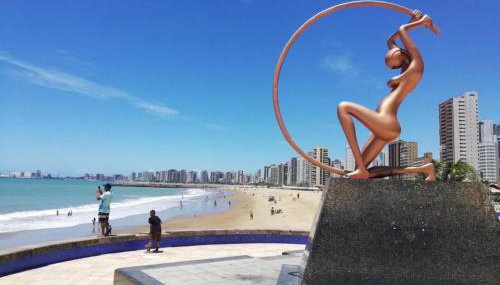 Flat vista mar praia de Iracema - Foto 5