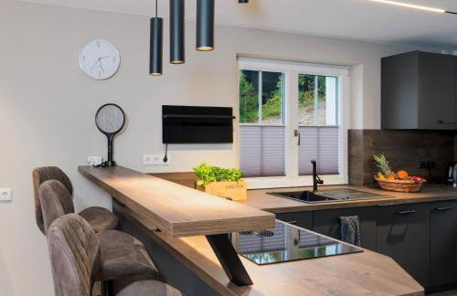 Waldklang Panorama - eingezäunt - Außen-Sauna - T-Fußball - Billard - Hunde willkommen - Foto 14