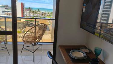 Studio com varanda vista mar em Armação - Foto 5