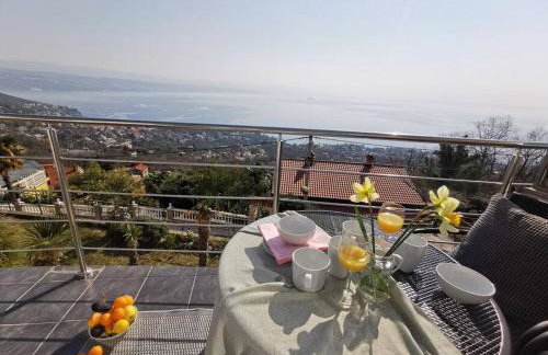 Ferienwohnung mit 180° Meerblick (nähe Opatija) - Foto 32