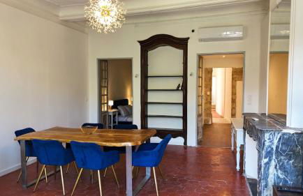 Pézenas historique appartement clim wifi 2 chambres 6 couchages - Foto 11