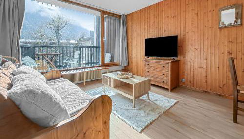 Vue Mont Blanc, balcon et parking privé - Photo 2