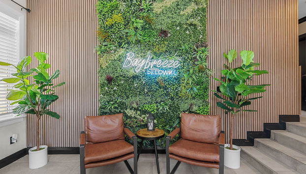 Zona de estar del vestíbulo