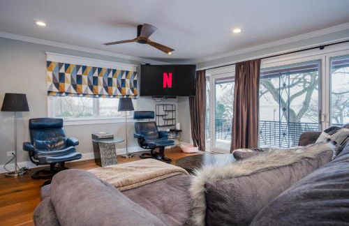 The Grand View on Pistakee Lake Pool Pier Stunning Panoramic Lake Views - Foto 12