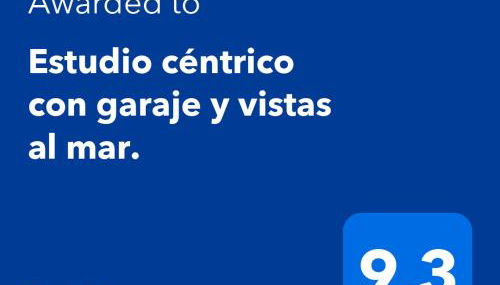 Estudio céntrico con garaje y vistas al mar. - Foto 2