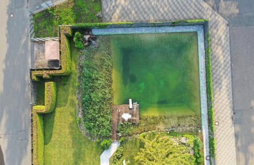 Ferienhaus Biotop - Badeteich, Sauna, Kinoleinwand - Foto 43