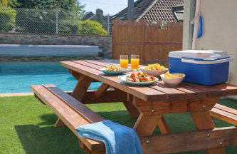 Spacieux appartement familial avec spa, cheminée et piscine en été - Foto 13