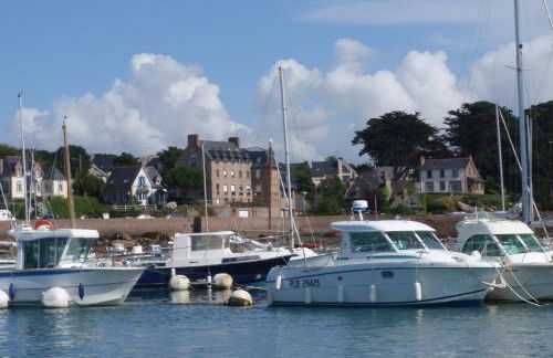Studio les pieds dans l'eau au port de Ploumanac'h - Foto 1