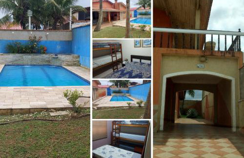 Paraíso Beira Mar, Casa Temporada Itanhaém, 30m Praia, Vista Mar, Piscina, Hidro, Wi-Fi 500 mb, Snooker, Churrasqueira, Garagem Grande, Lazer e Descanso - Foto 42