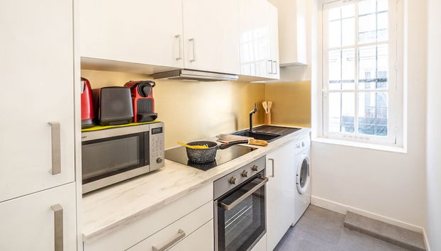 Modern Apartment - 1br/4p - Parc de Belleville - Foto 4, Cocina privada