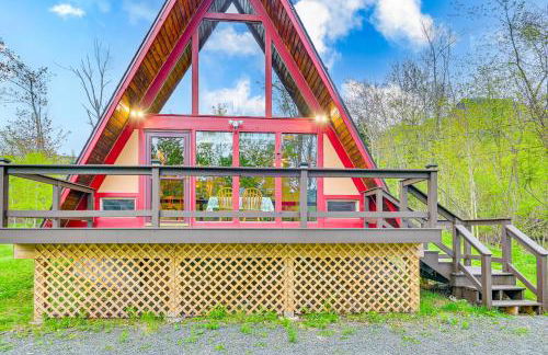 Walk to Ski Lift! Charming Hunter A-Frame - Foto 27