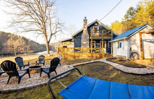 Riverside Relaxer w/Hot Tub+Fire Pit +Wifi & view - Foto 38