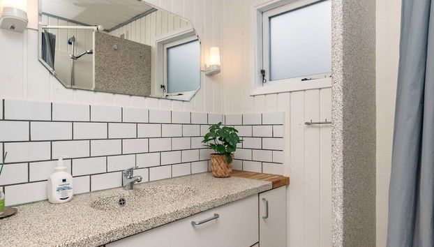 6 Person Holiday Home in Hals - Foto 3, Baño