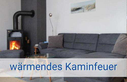 Böltser Hus Ferienwohnungen mit Strandkorb und Kamin 10 Gehminuten zum kurtaxefreien Sandstrand - Foto 1