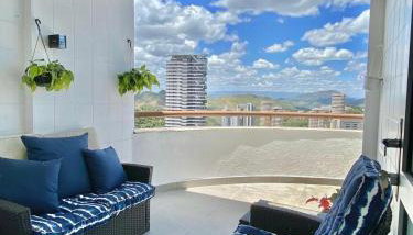 Linda cobertura duplex com varanda no Vila da Serra - Foto 3