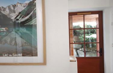 Studio vue montagnes RDC piscine - Foto 18